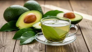 Avocado leaf tea