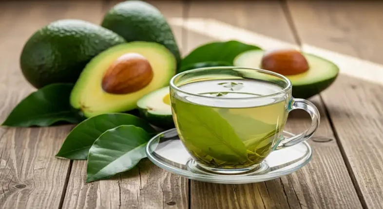 Avocado leaf tea